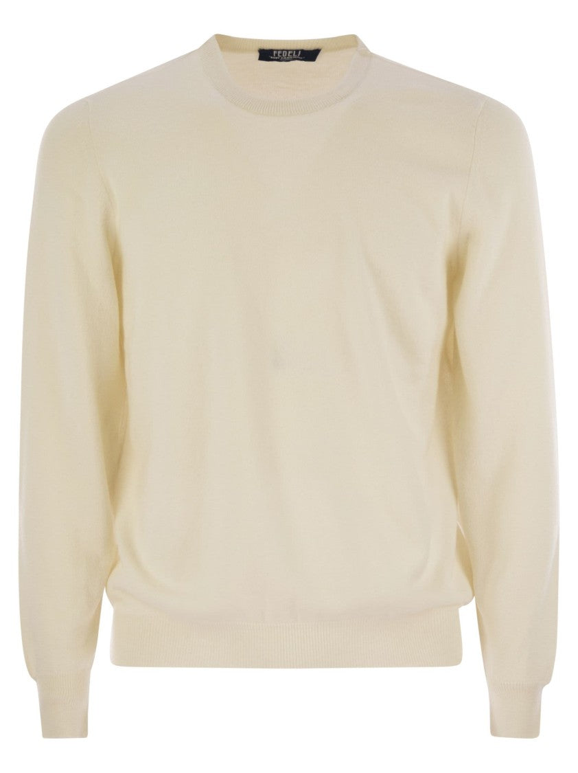 Fedeli Argentina - Baby Cashmere Crew-Neck Sweater