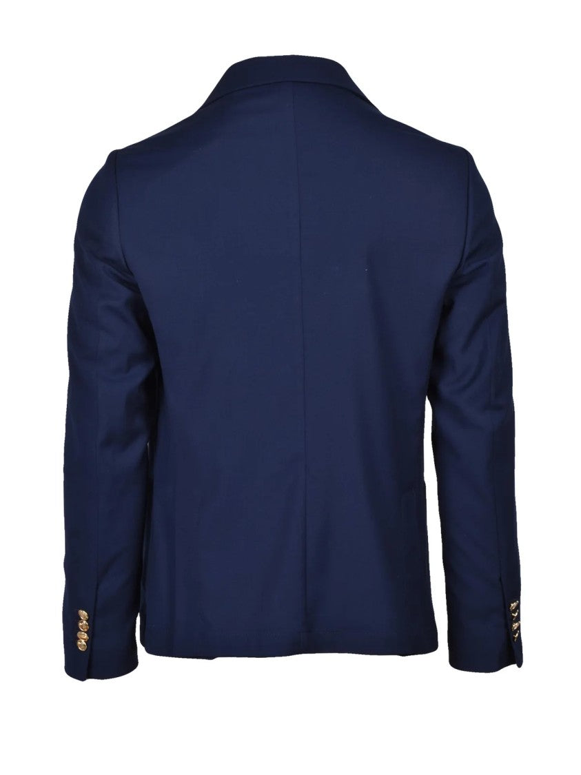 Daniele Alessandrini Blazer Jacket Polyester Viscose Elastane - Multicolor