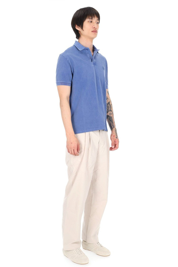 Isabel Marant Afko Premium Cotton Piquet Polo Shirt