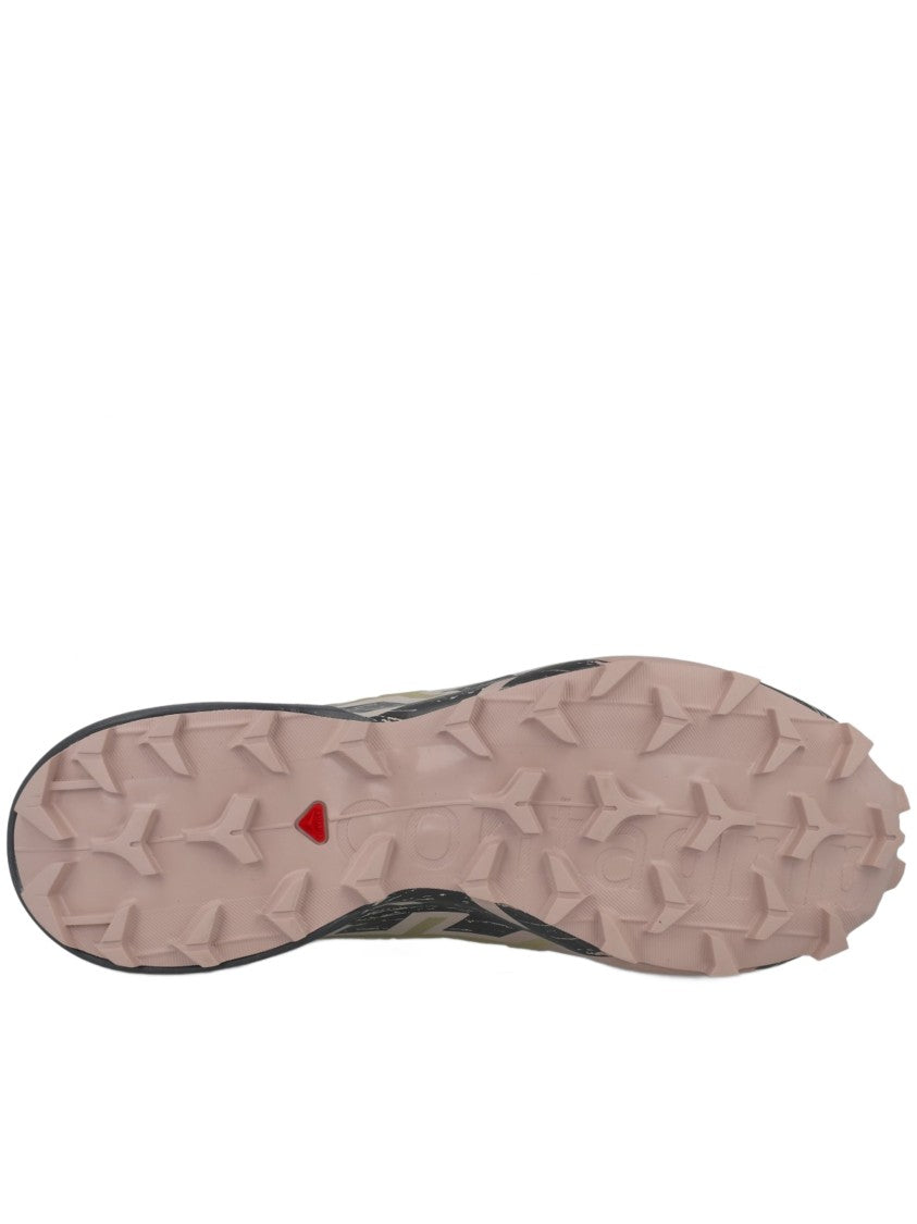 Salomon Trail-Ready Beige Gtx Shoes With Padded Collar