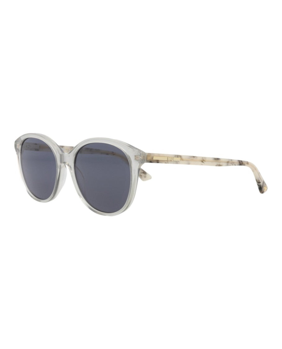 Alexander Mcqueen Round-Frame Acetate Sunglasses