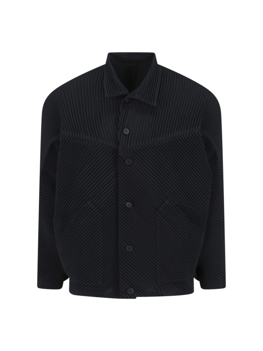 Homme Plissé Issey Miyake Men's "Monthly Colors: September" Pleated Jacket