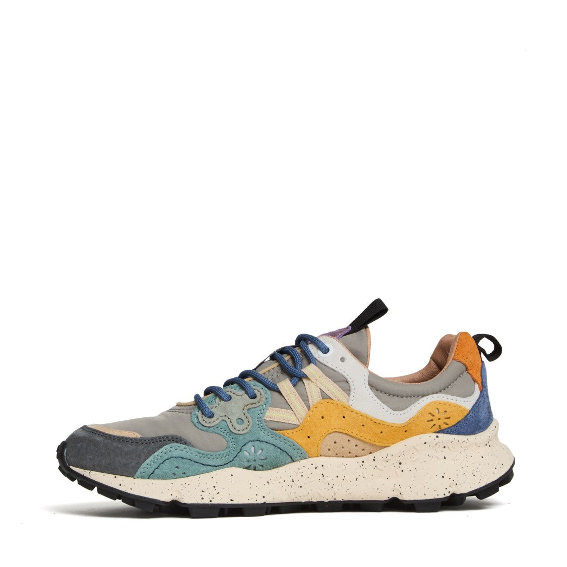 Flower Mountain Yamano 3 Suede Nylon Sneakers