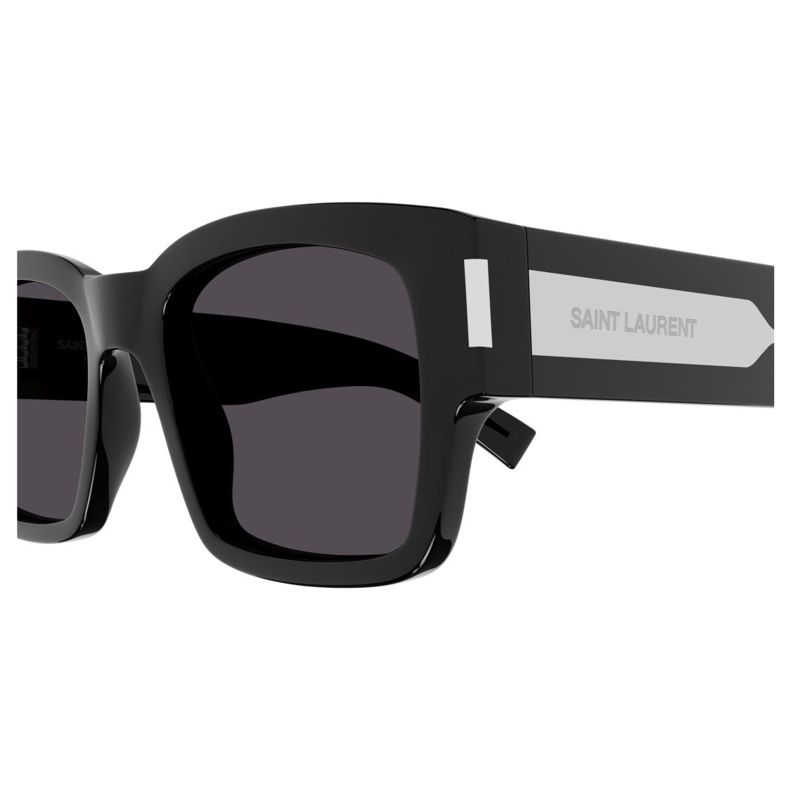 Saint Laurent Sl 617 Bold Rectangular Frame Sunglasses