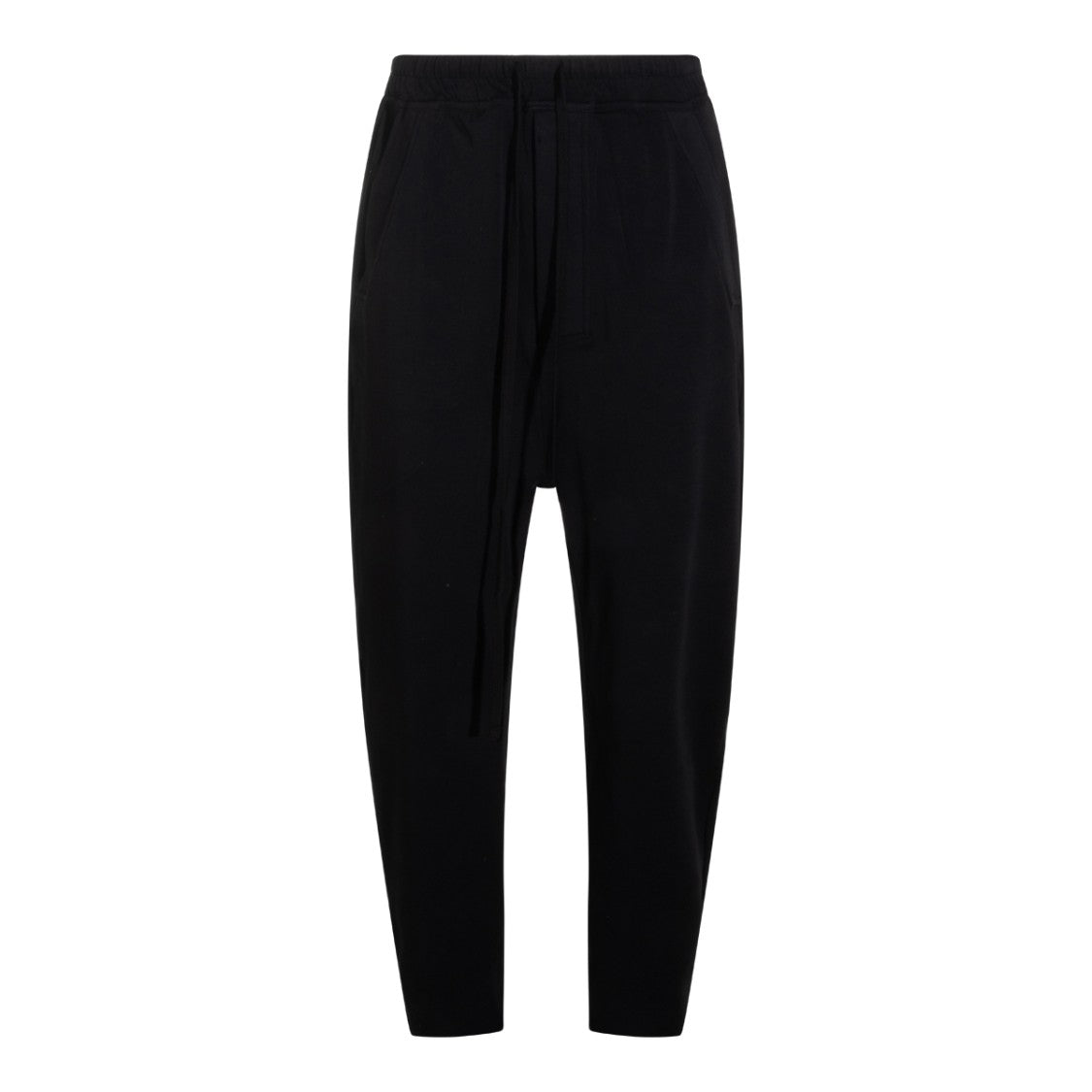 Thom Krom Black Cotton Loose-Fit Pants