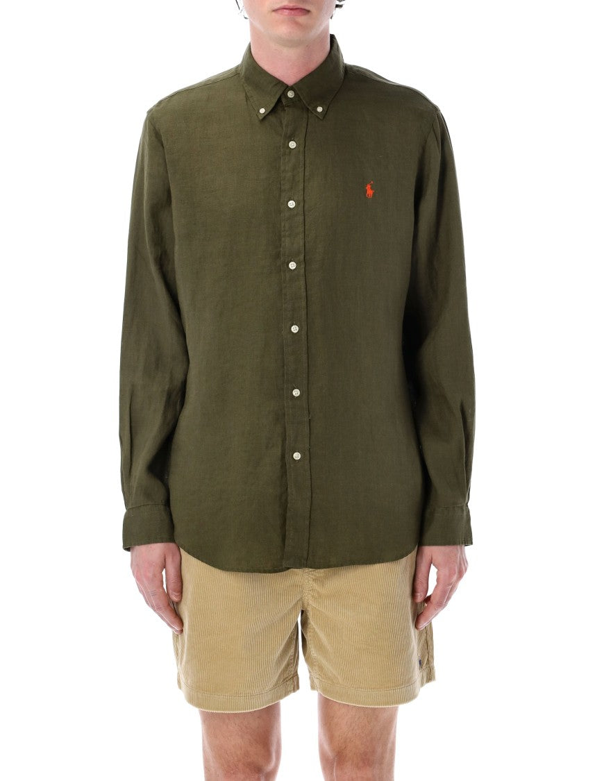Polo Ralph Lauren Polo Custom-Fit Linen Shirt