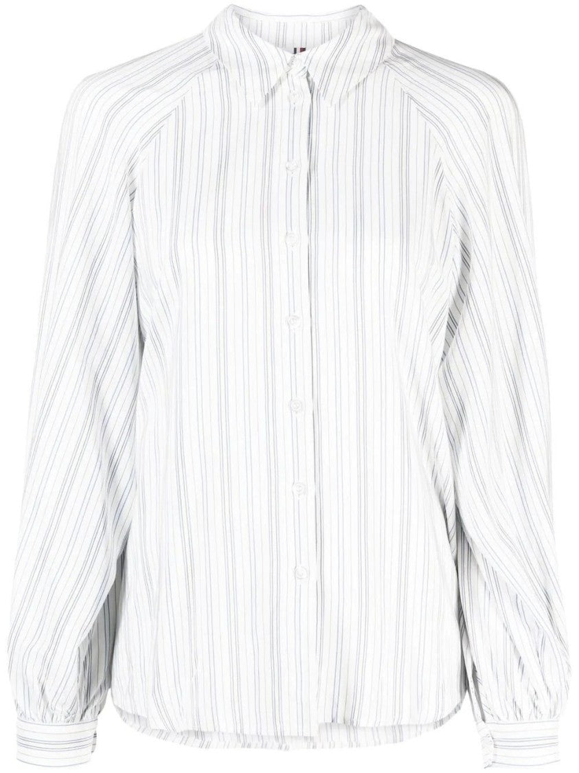 Tommy Hilfiger Viscose Stripe Raglan Shirt
