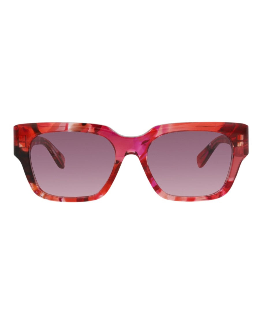 Chloé Square-Frame Recycled Acetate Sunglasses