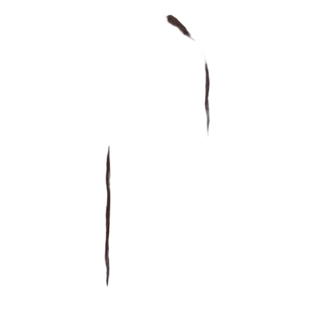 Oséree Sheer Brown Trousers With Feather Trim