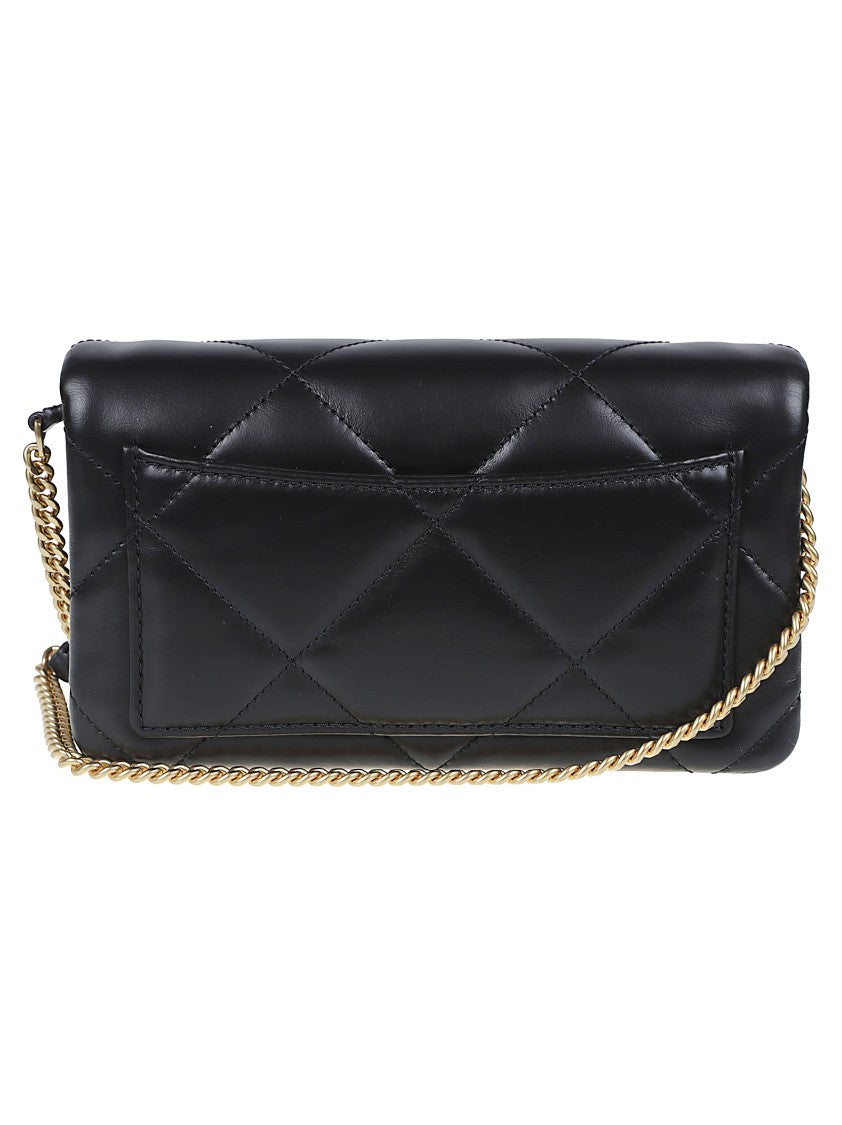 Tory Burch Kira Diamond Quilted Chain Wallet