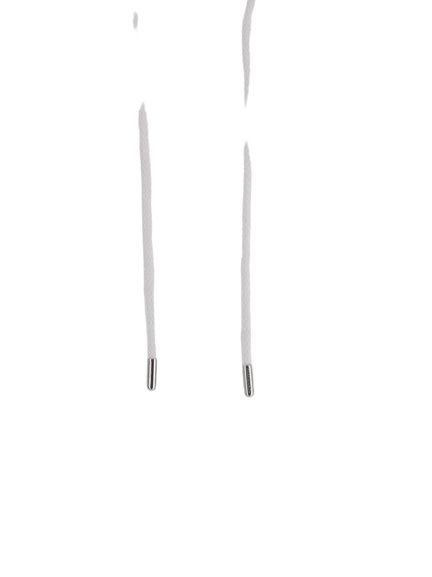 Casablanca Rhinestone-Embellished White Cotton Sweatshirt