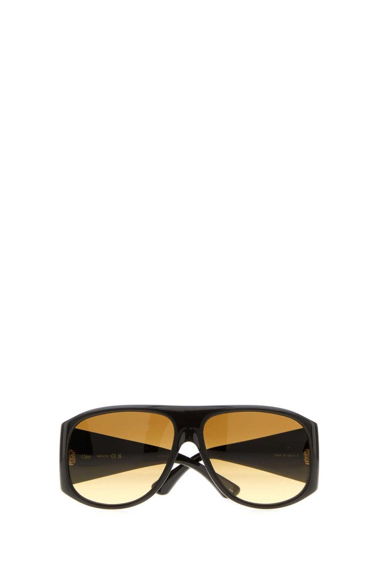 Chloé Black Acetate Sunglasses