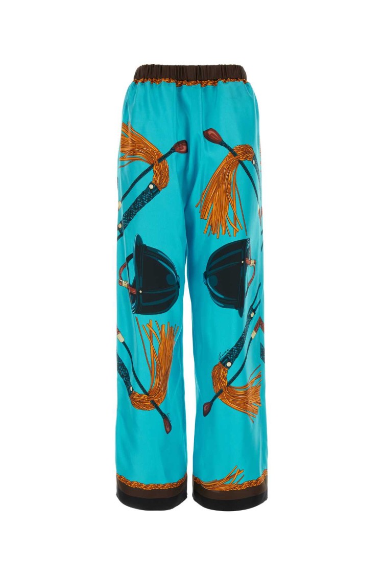 Gucci Printed Twill Pant