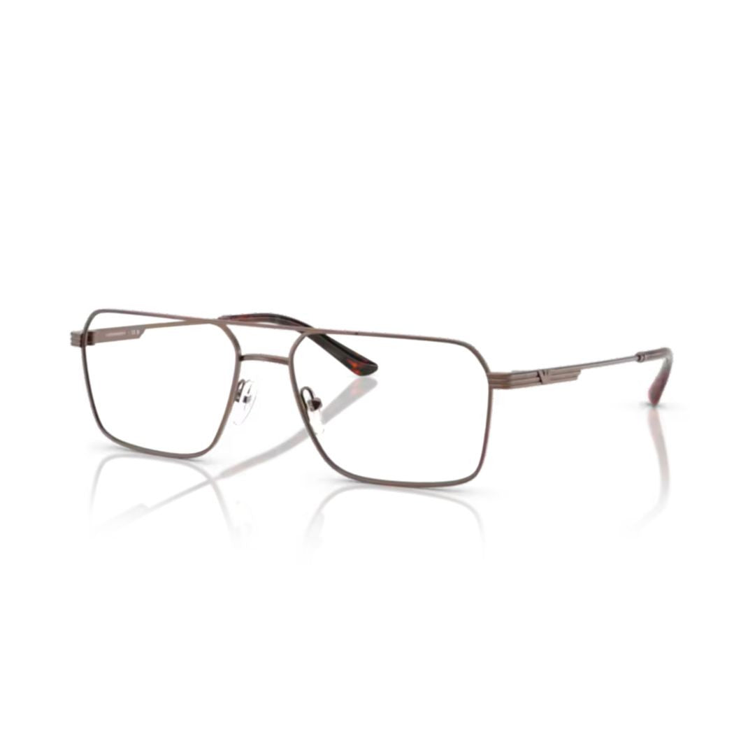 Emporio Armani 0Ea1166 Metal Rectangular Eyeglasses
