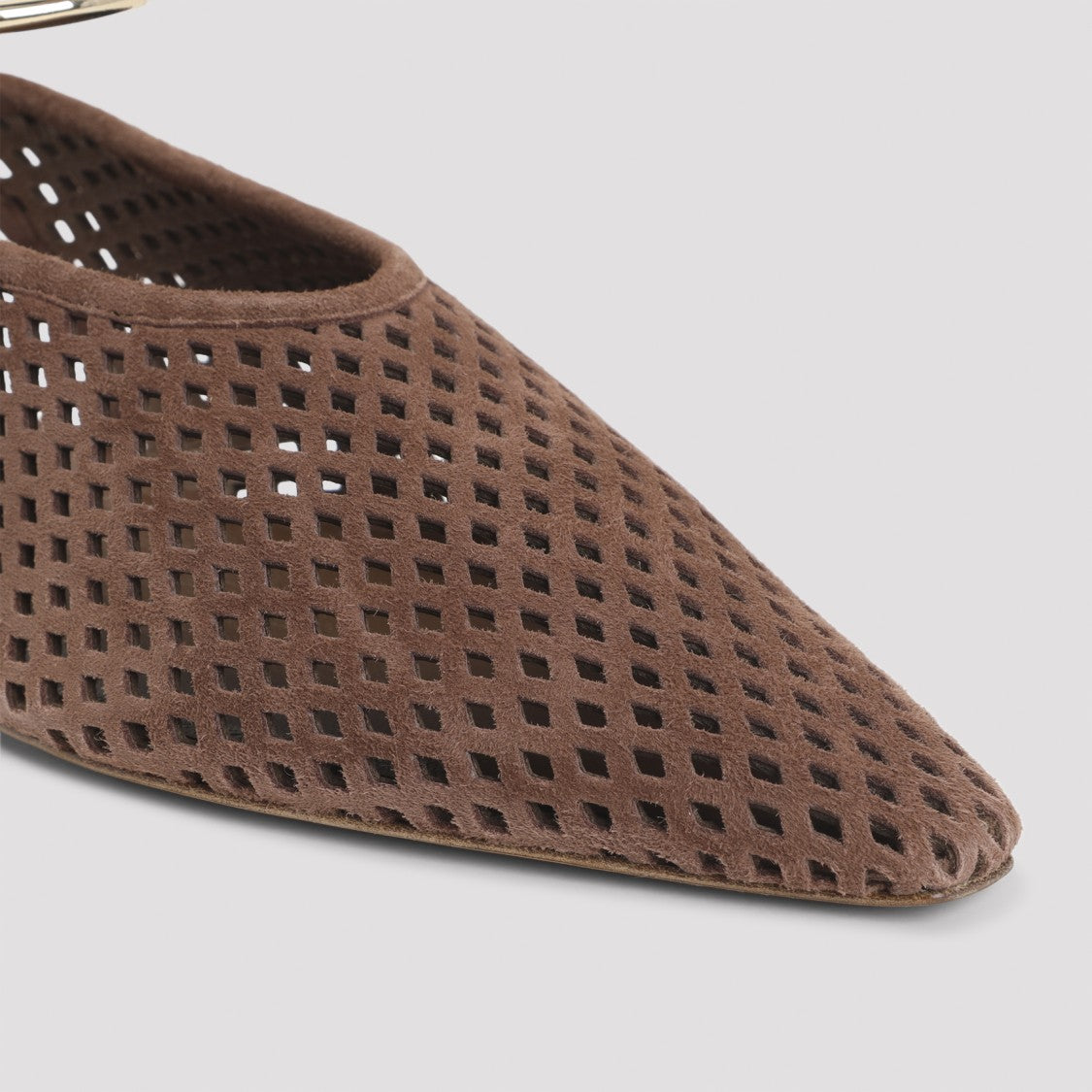 Jil Sander Pointed Toe Flat Slingback Pumps