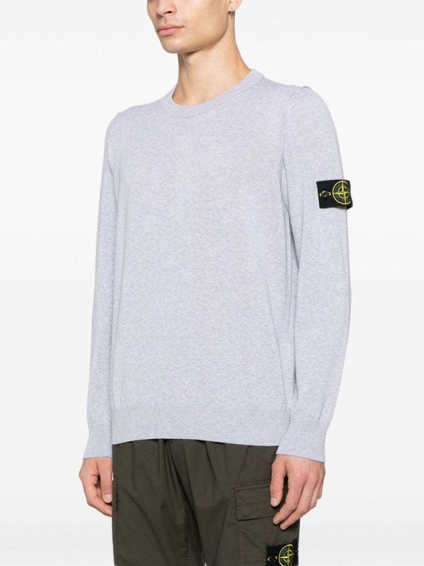 Stone Island Cotton Ribbed Sweatshirt