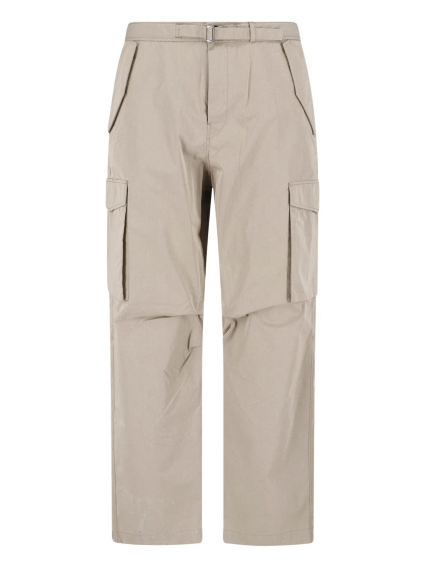 Paul Smith Beige Mid-Rise Cotton Cargo Pants
