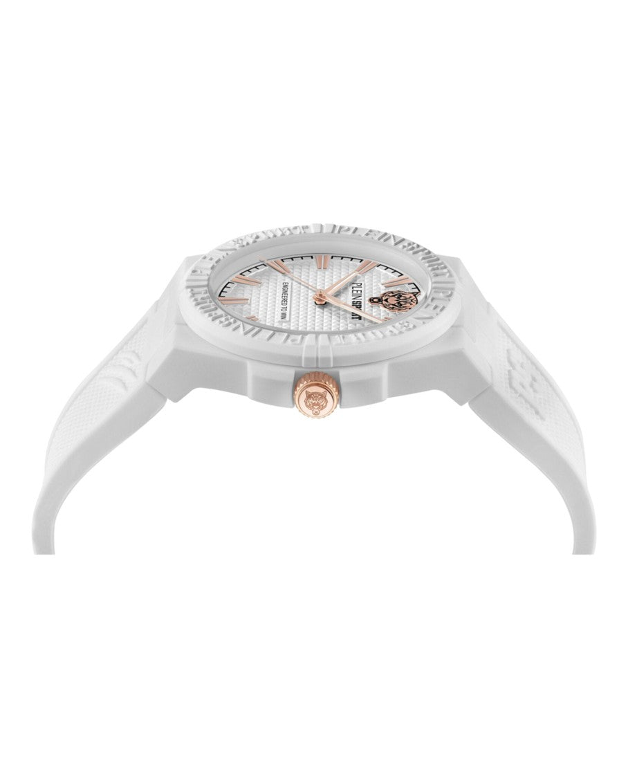 Plein Sport Quartz Movement White Bio-Nylon Watch