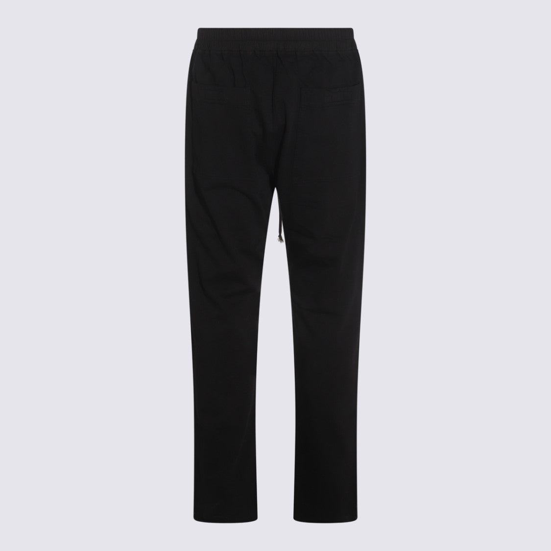 Drkshdw By Rick Owens Straight-Leg Trousers With Clean Waistband And Subtle Seam Detailing
