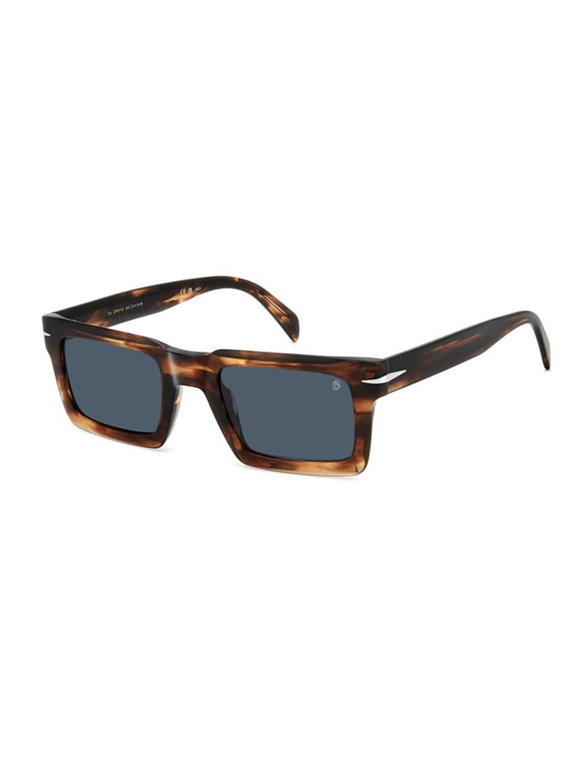 David Beckham Tortoiseshell Db 7126/S Rectangular Sunglasses