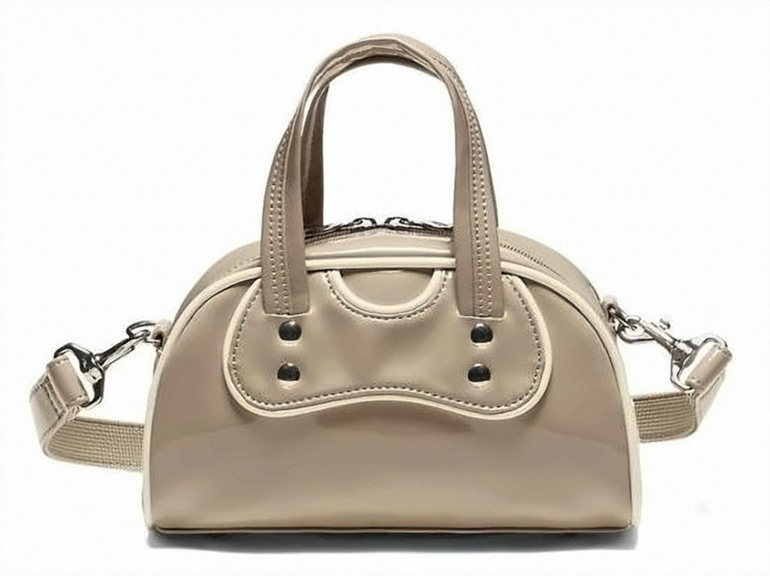 Onitsuka Tiger Compact Structured Tote Bag With Dual Handles