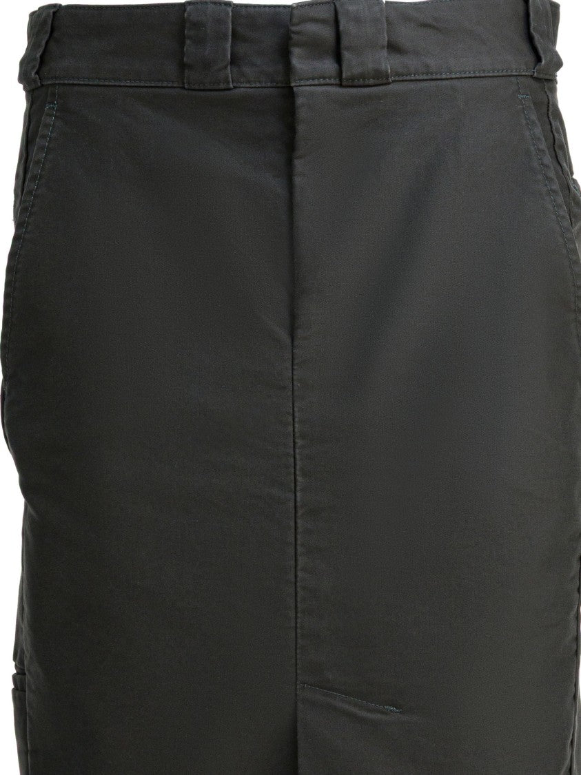 Maison Margiela Cotton Midi Skirt