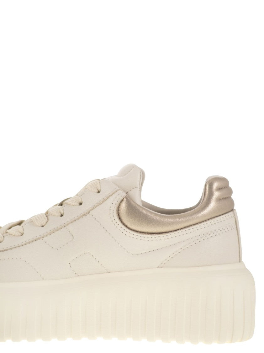 Hogan H-Stripes Leather Trainers