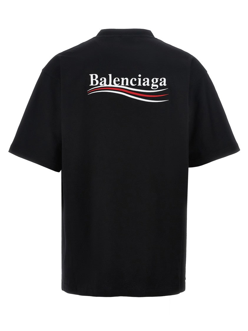 Balenciaga Logo Embroidery T-Shirt