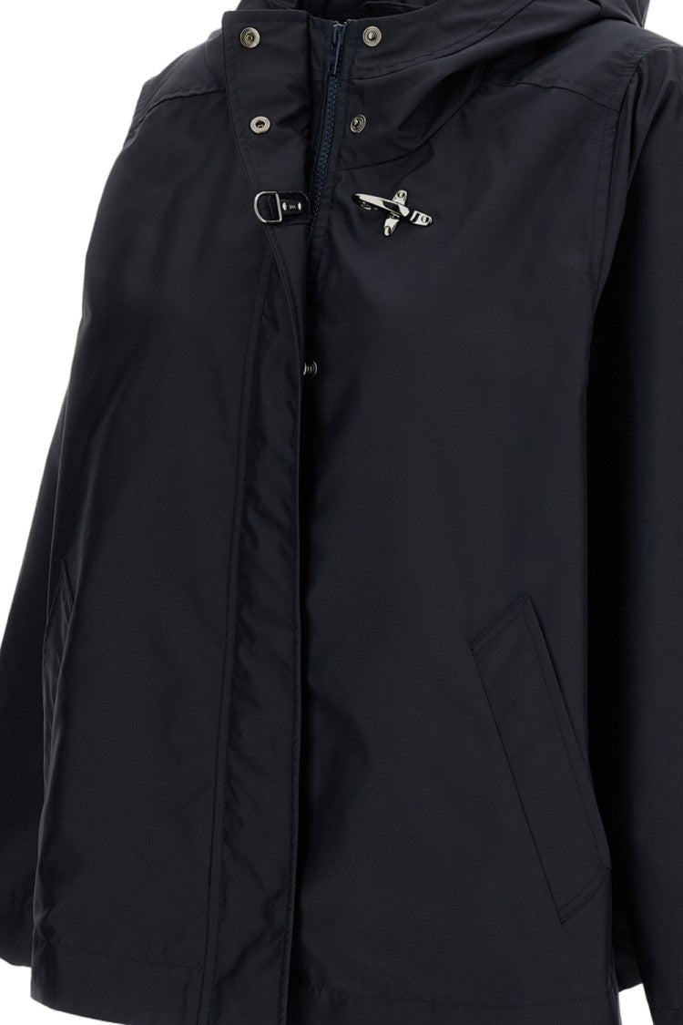 Fay Water-Repellent Technical Poplin Short Parka