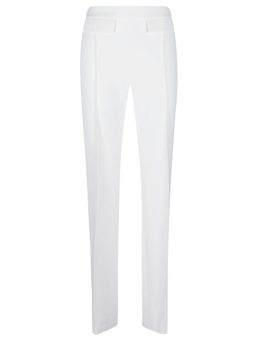 Elisabetta Franchi Essential High Waisted Pleated Pants