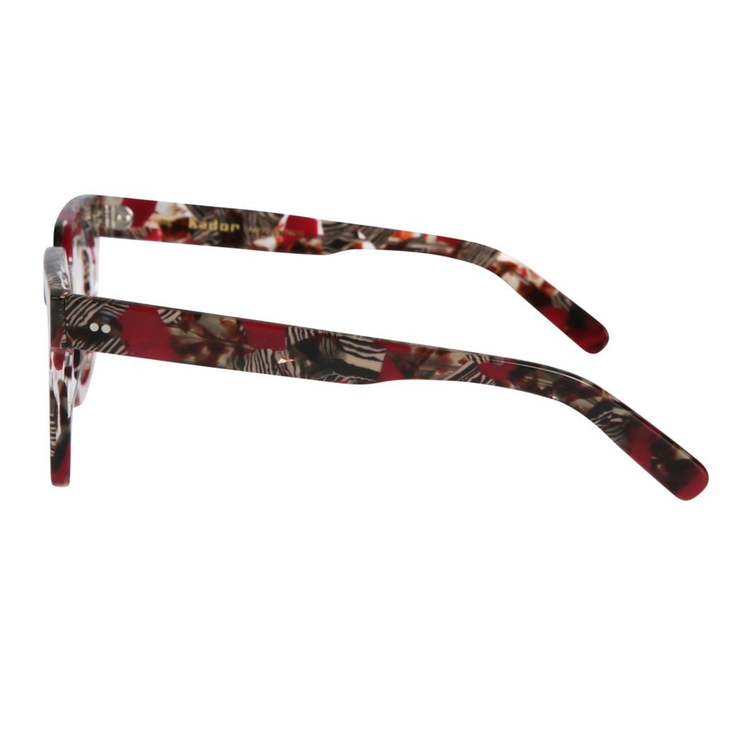 Kador Maya Oversized Square Frame Sunglasses With Marbled Pattern