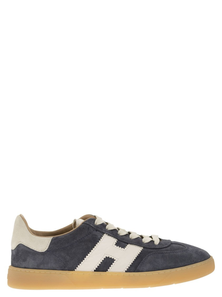 Hogan Retro-Inspired Cool Sneakers With Suede Upper