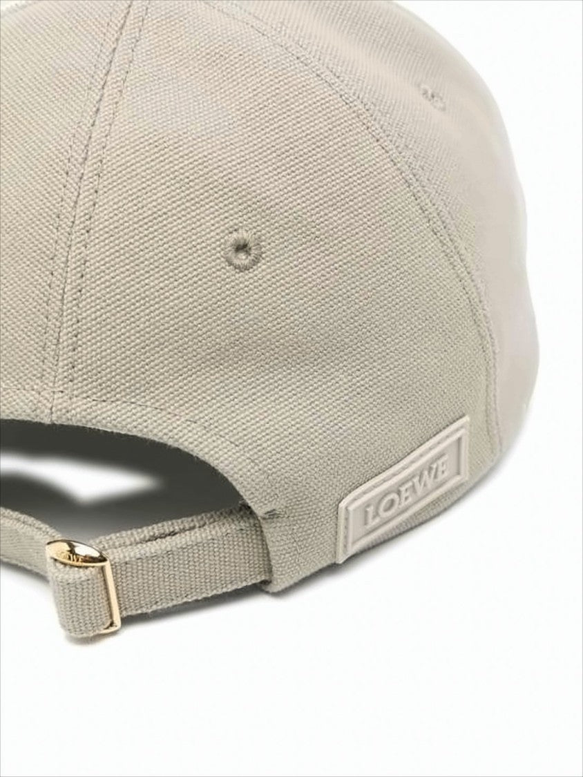 Loewe Textured Cotton Baseball Cap With Embossed Detailing