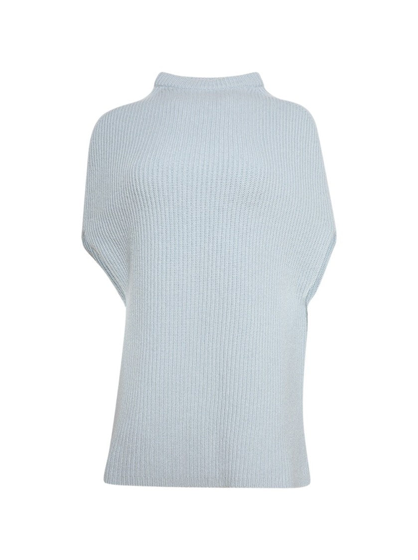 Rick Owens Crater Turtleneck Pale Blue