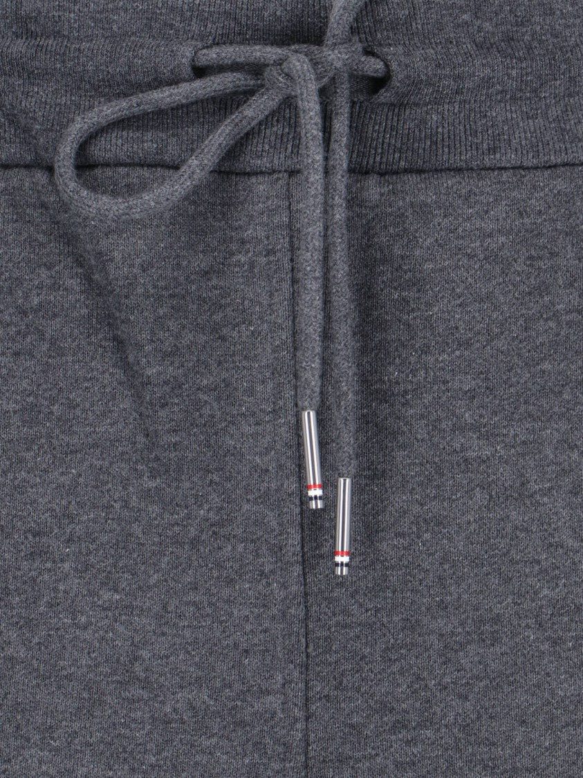 Thom Browne "4-Bar" Sweatpants – Dark Grey