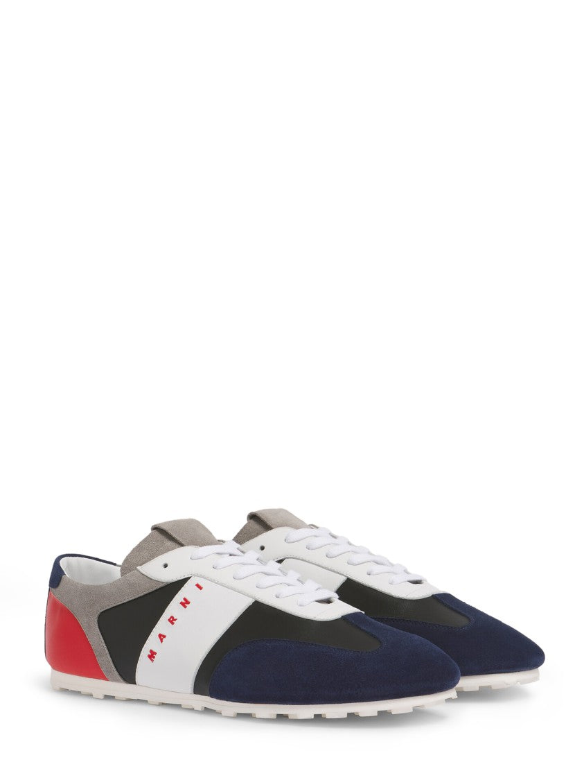 Marni Color-Block Ovine Leather Sneakers