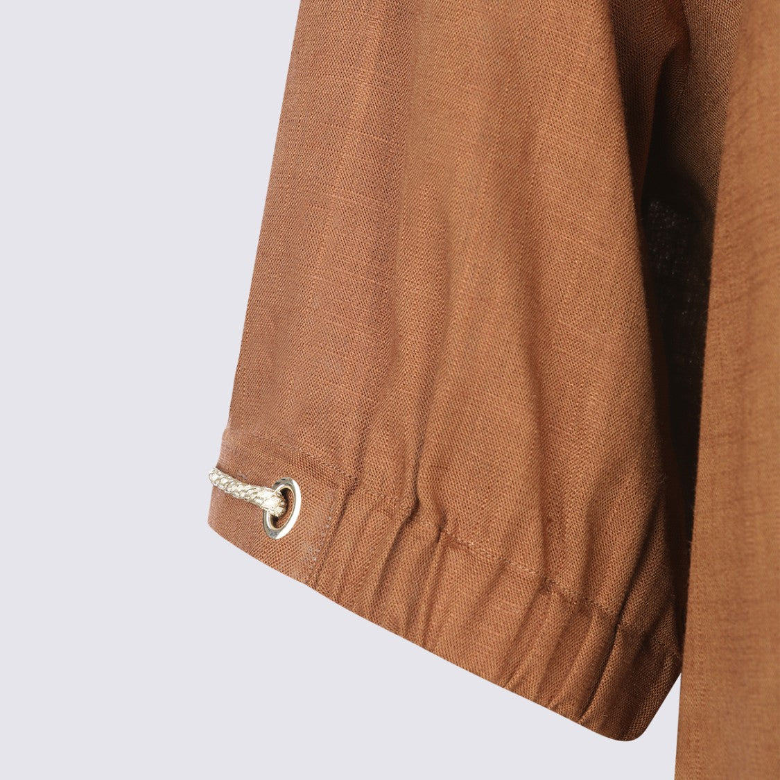 Herno Relaxed Fit Shirt With Gathered Cuffs