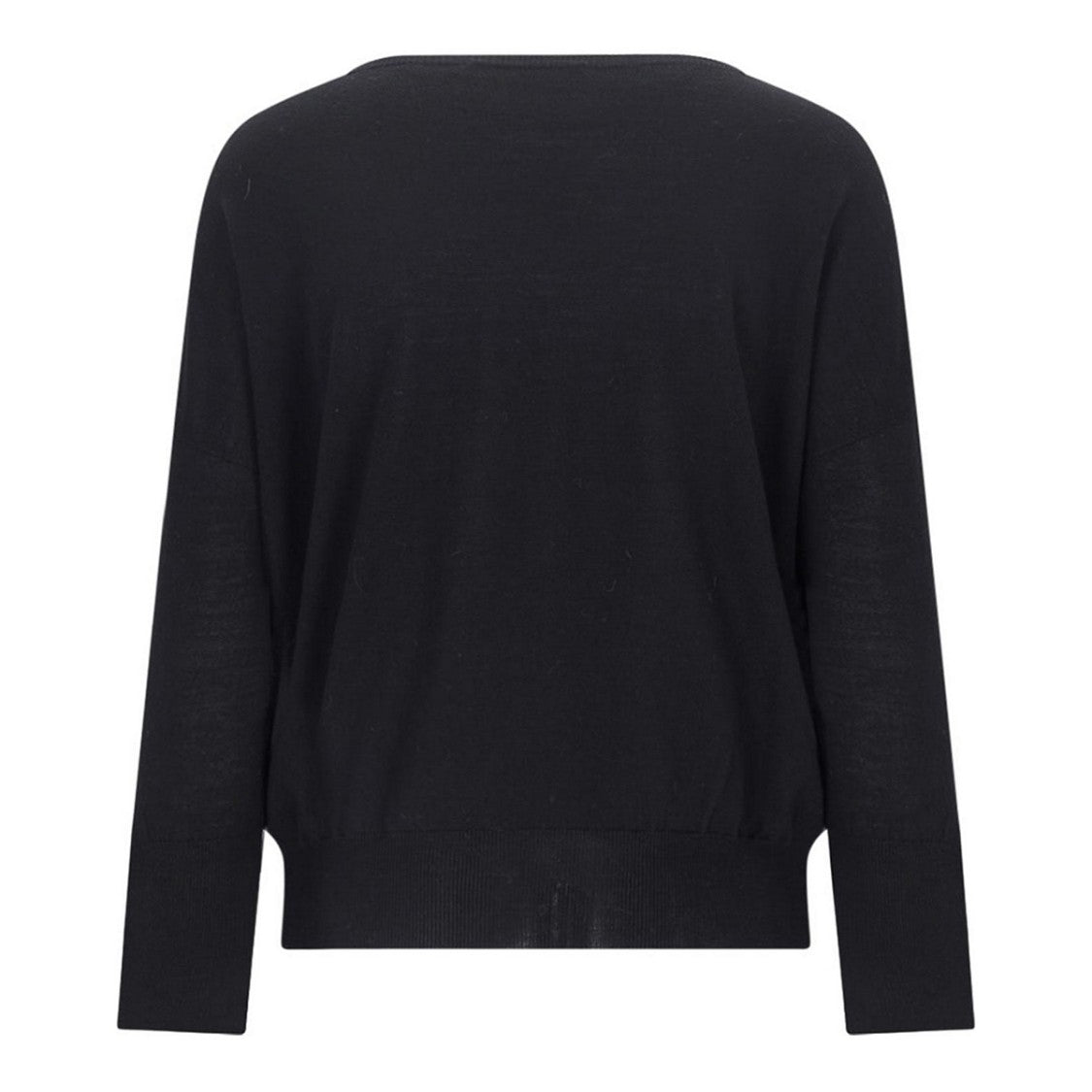 Zanone Black Wool Knitwear