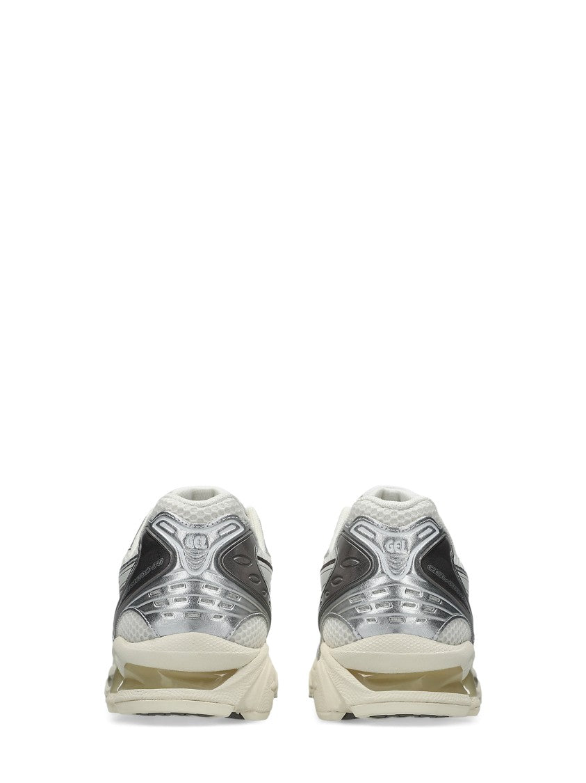 Asics Layered Grey Sneakers With Gel Technology And Signature Stripes