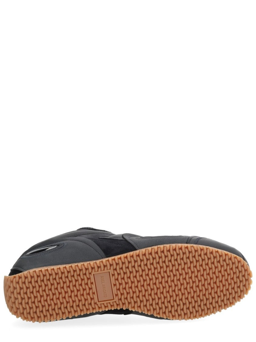 Axel Arigato Black Slow Runner Nubuck Panel Sneakers