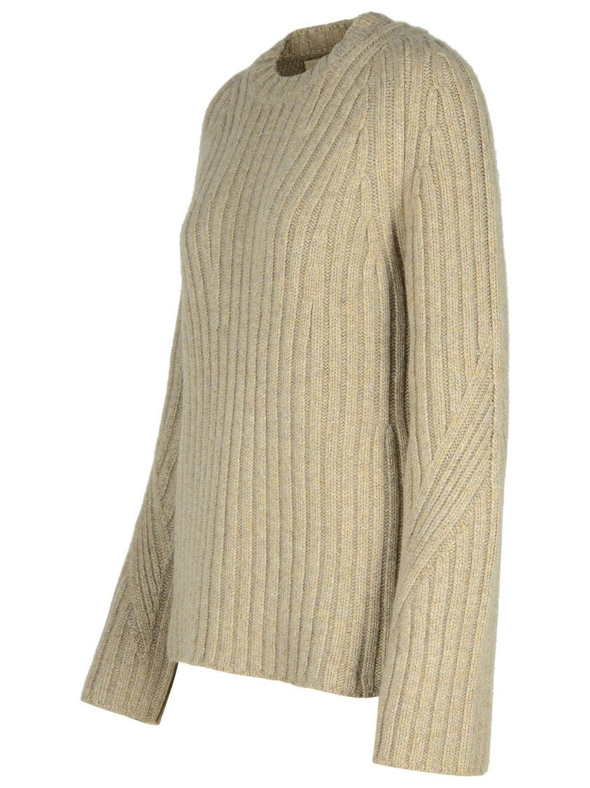 Khaite Calvin' Beige Cashmere Sweater