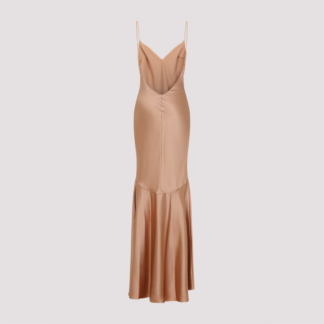 Elisabetta Franchi Floor-Length Spaghetti Strap Dress