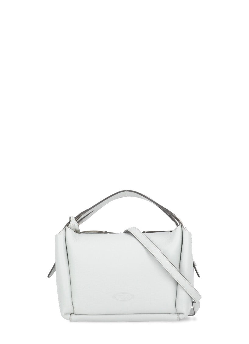 Tod's Light Blue Leather Hand Bag