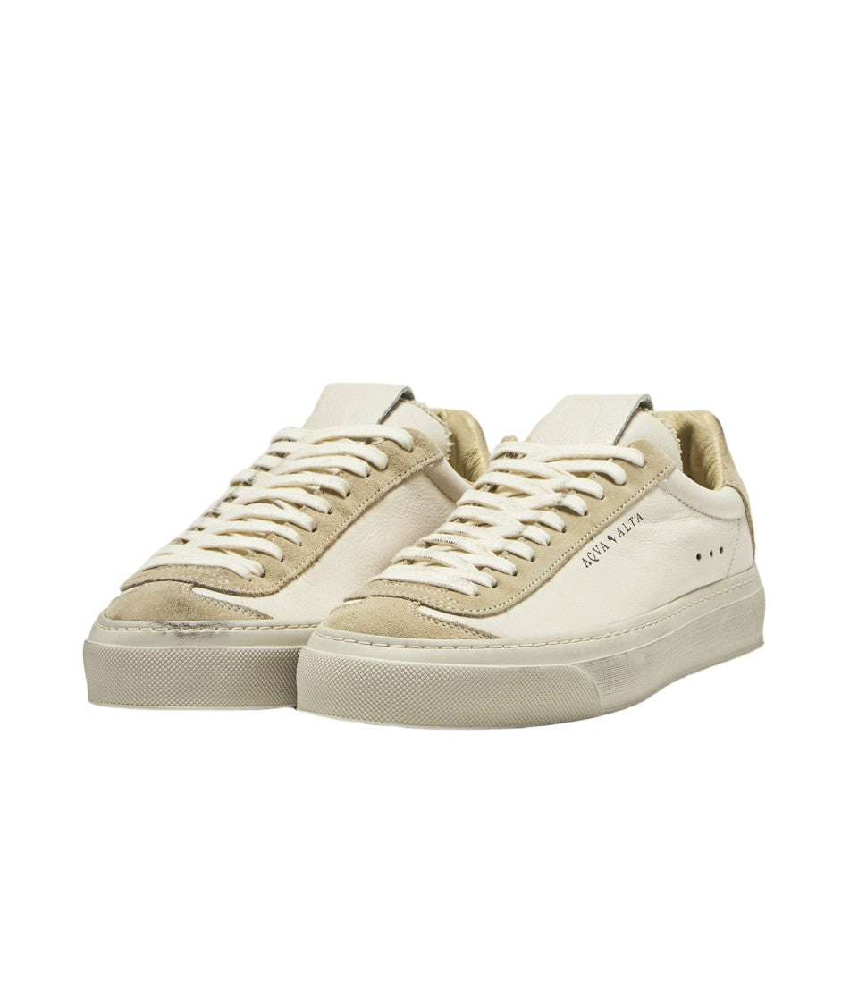 Aqua Alta Venice Masegno White Stone Sneakers