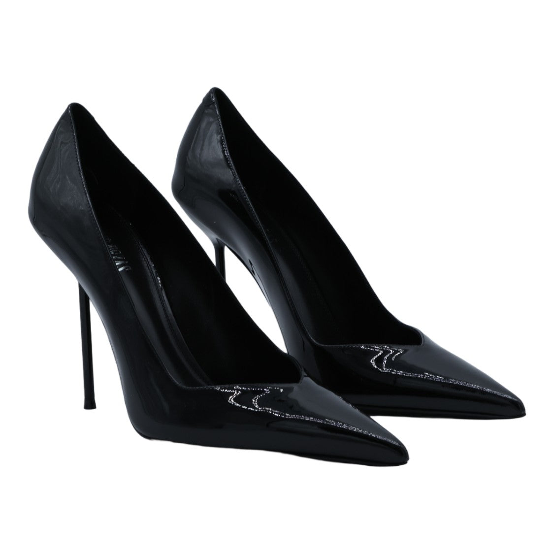 Paris Texas High-Heeled Black Pumps With Glossy Patent Finish