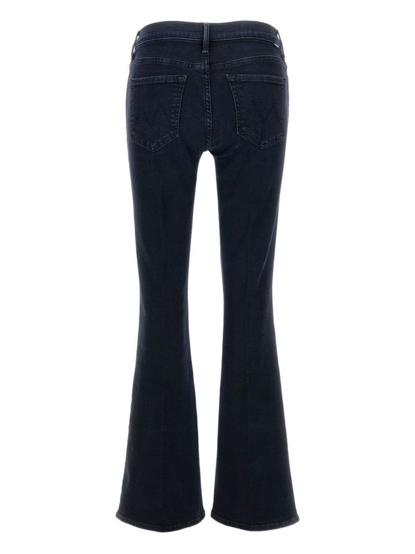 Mother Flared Leg Jeans With Classic Five-Pocket Design