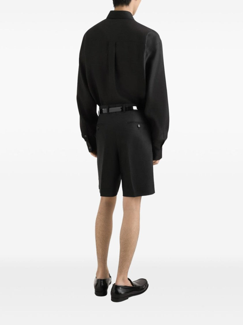 Dolce & Gabbana Black Embroidered Shirt