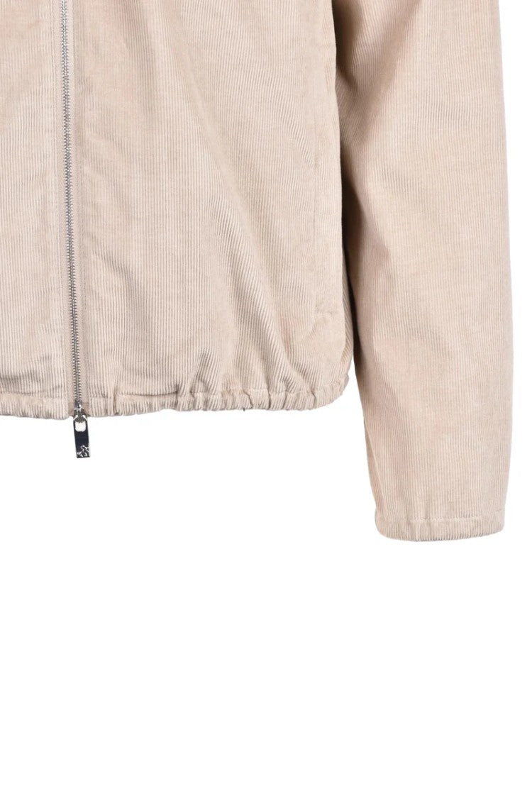 Tombolini Corduroy Velvet Jacket - Beige