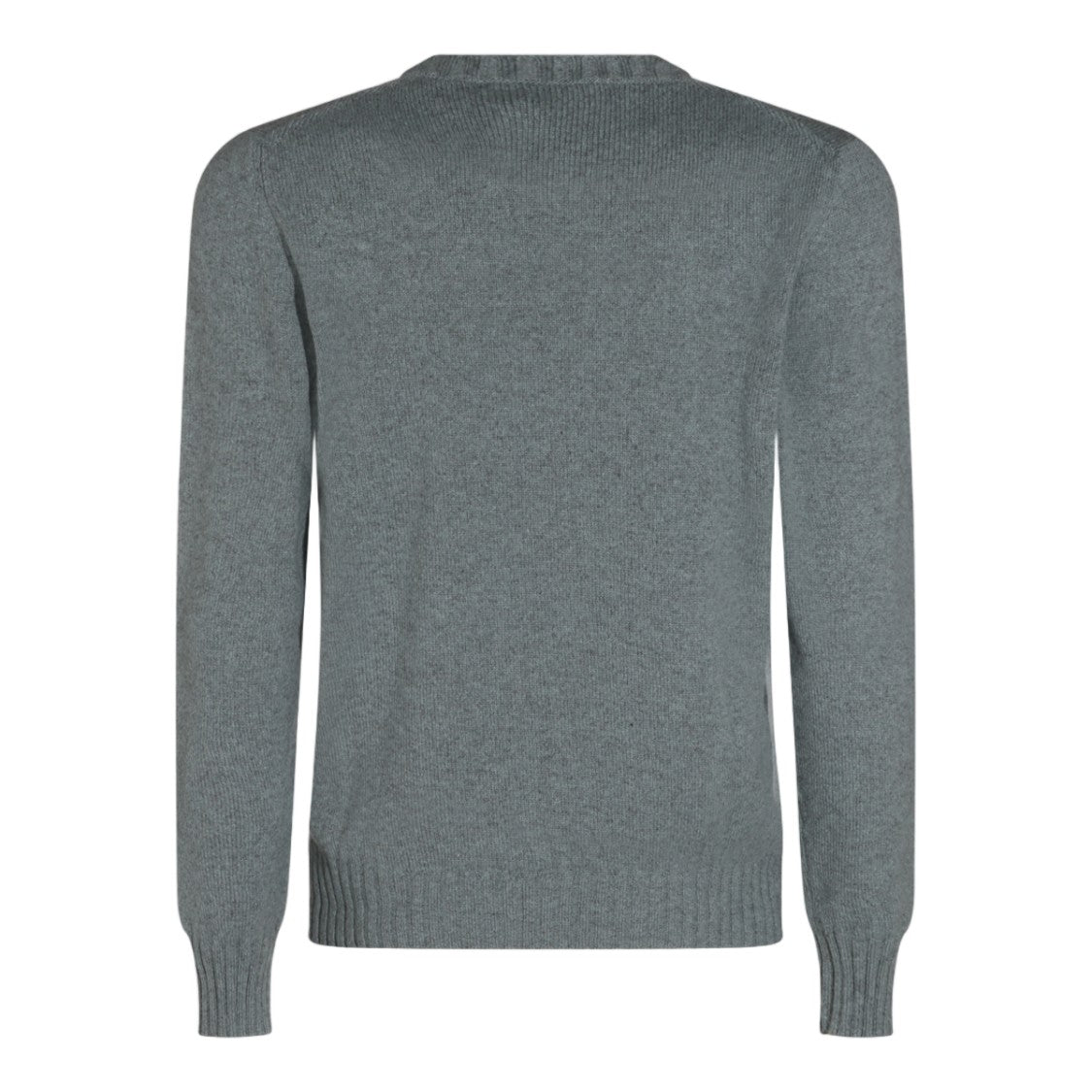 Piacenza Cashmere Fine Knit Ribbed Crewneck Sweater
