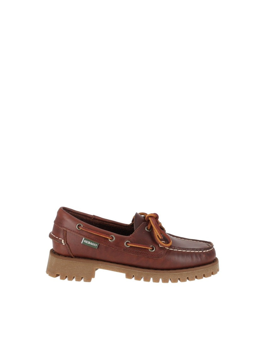 Sebago Classic Ranger Waxy Boat Shoe Rubber Sole Loafers